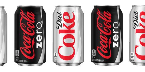 Coke Zero never appeared on the can
